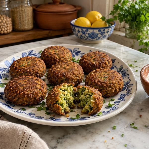 Falafel de grão-de-bico